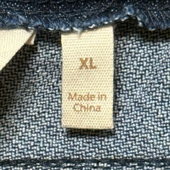 NWT Soft Surroundings Shorts Womens Dark Wash Denim Super Stretch Shaping XL - Picture 5 of 9